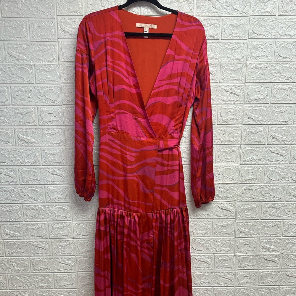 Hutch wrap dress size large